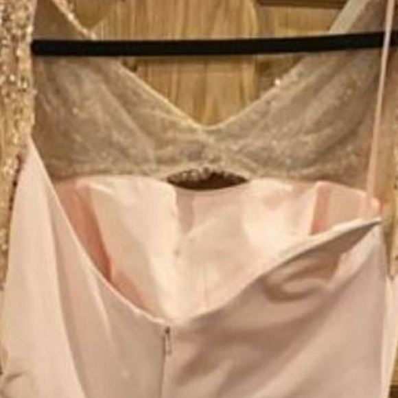 Badgley Mischka Column Gown Dress - Picture 7 of 16